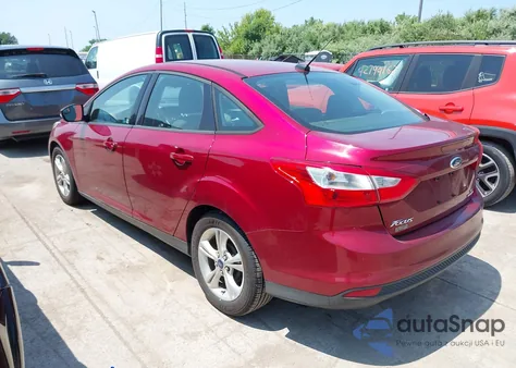 2014 Ford Focus Se z USA, uszkodzony, nr VIN 1FADP3F26EL106536